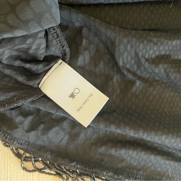 ASTR Black Beaded Fringe - Picture 3 of 4